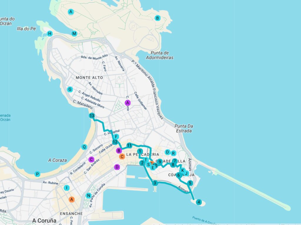Visita guiada en A Coruña 5 A Coruna 1