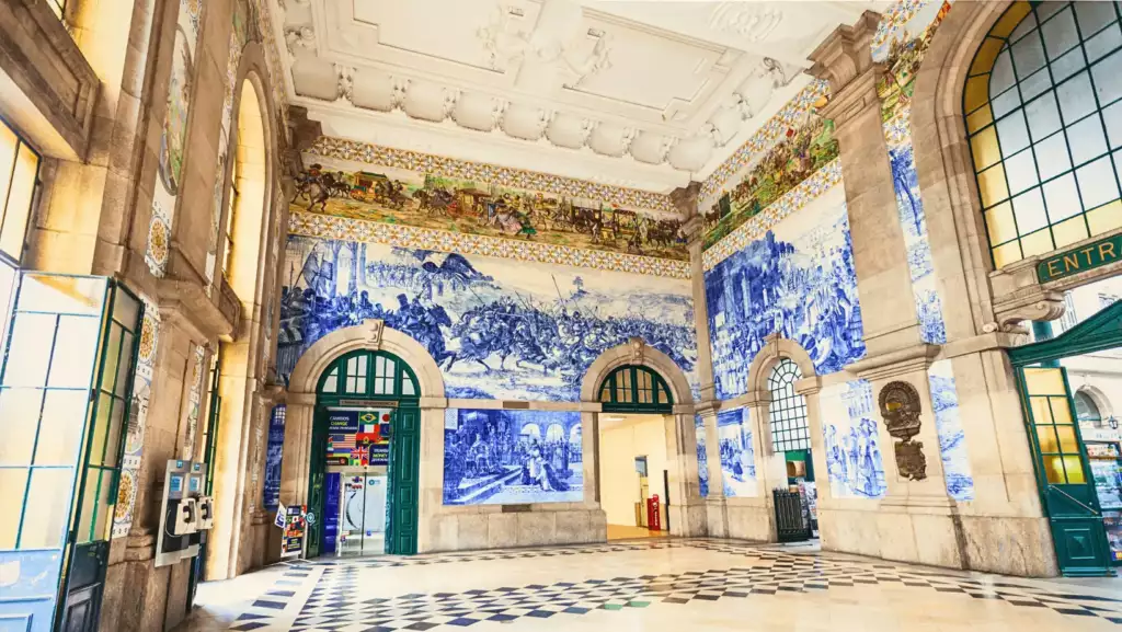 Estacion sao bento interior_oporto Estacion sao bento interior oporto
