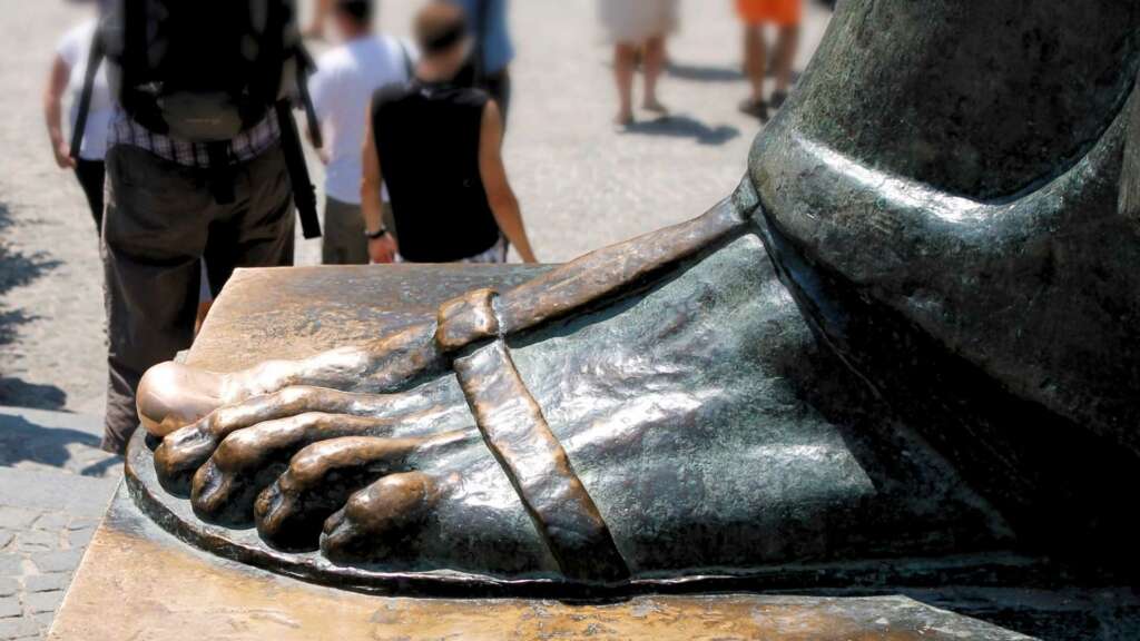 Estatua Gregorio Nin Split blog