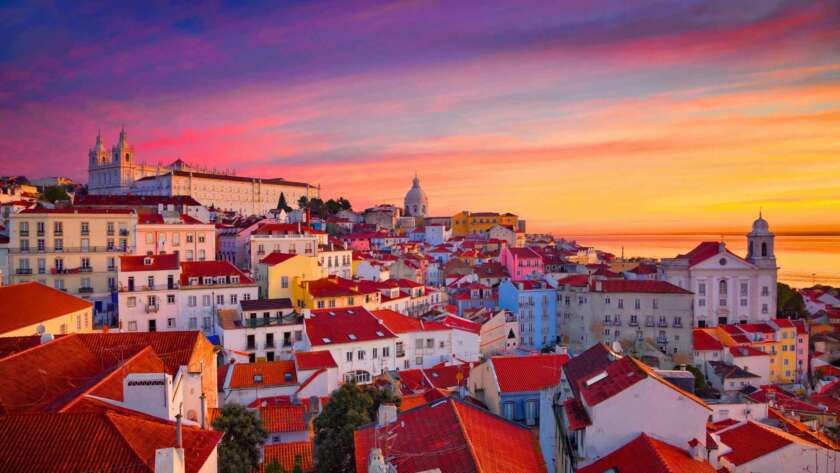 Atardecer en Lisboa, un momento especial que disfrutar junto a DareMapp