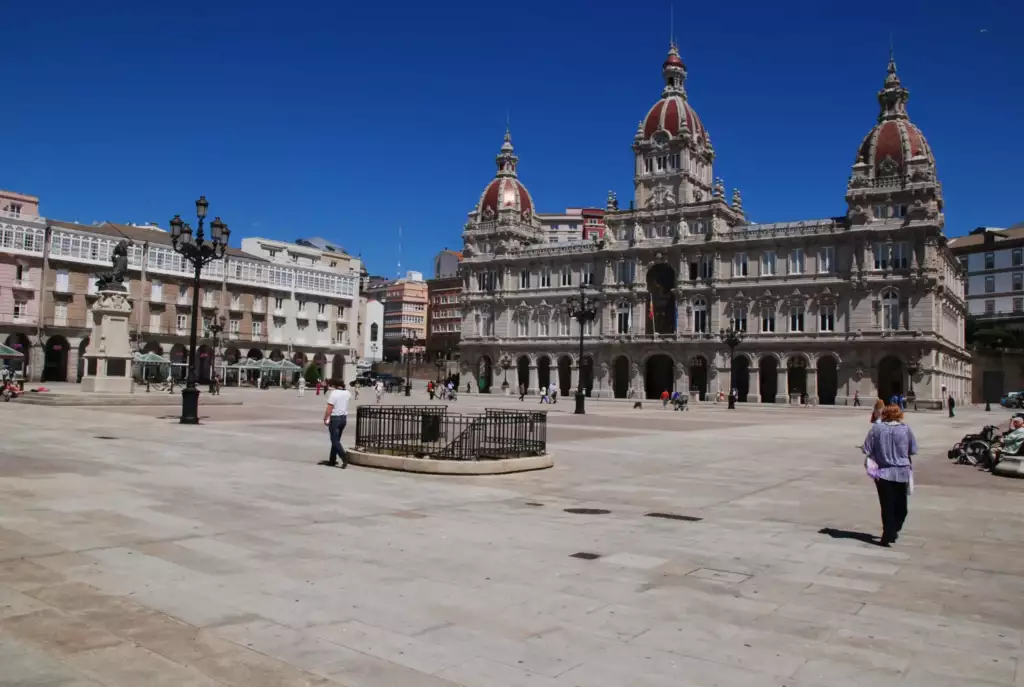 Things to Do in A Coruña: Unique Places & Must-try Dishes 2 Plaza maria pita coruna