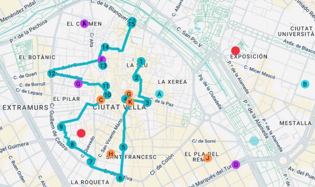 Visita guiada en Valencia 5 Valencia 4