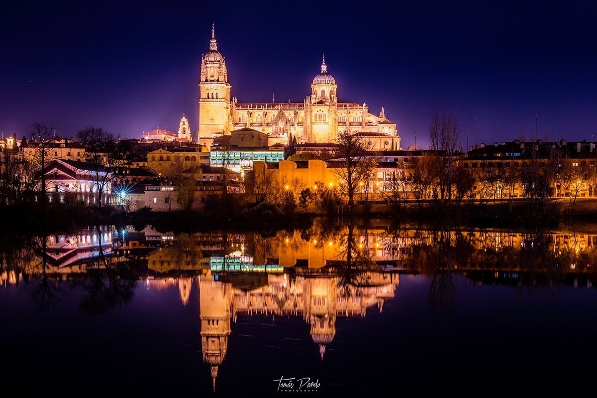 catedral de salamanca nocturna 86695